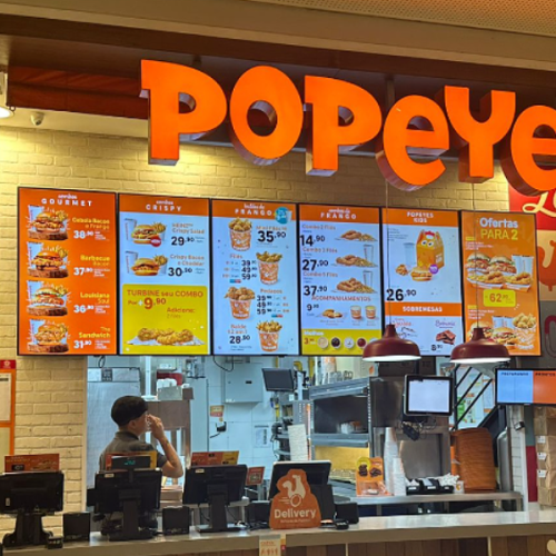 Descubra como a franquia do Popeyes está crescendo no Brasil e o investimento necessário para abrir uma unidade.